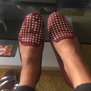 Studded loafers