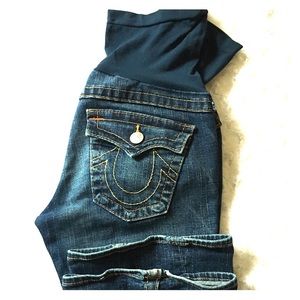 True Religion A pea in the Pod Maternity Jeans