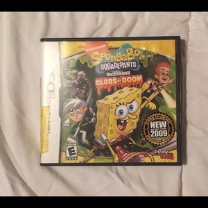 DS SpongeBob Globs of Doom game