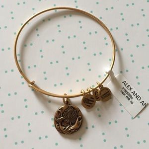 🆕Alex & Ani gold hazel rulers of the woods bangle