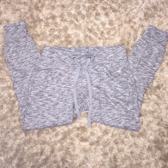 Jogger black and white pants