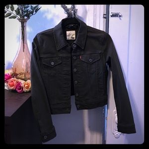 Levis brand new military green denim jacket