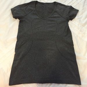 Lululemon Swiftly SS Short Sleeve Grey Gray 8