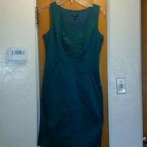 Ann Taylor Gorgeous Dark Teal Dress