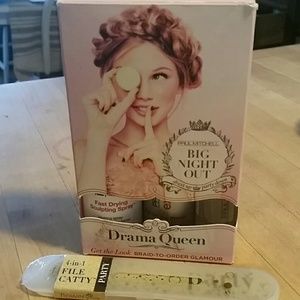Paul Mitchell Drama Queen + 4 in 1 file w/case