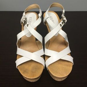 Guess wedges size 9.5