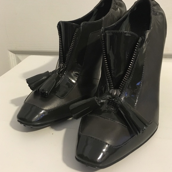 Celine Zip-up Booties with Tassels - Picture 3 of 4
