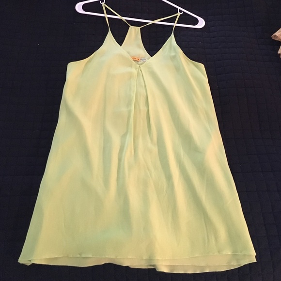 Green fierra Alice and Olivia dress