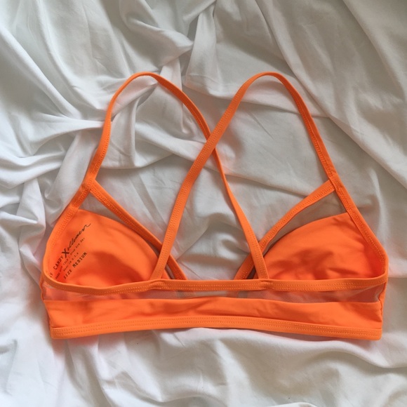 Ellemer surf candy orange bikini top - Picture 2 of 2
