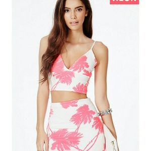 Missguided two piece set size 10, a Medium