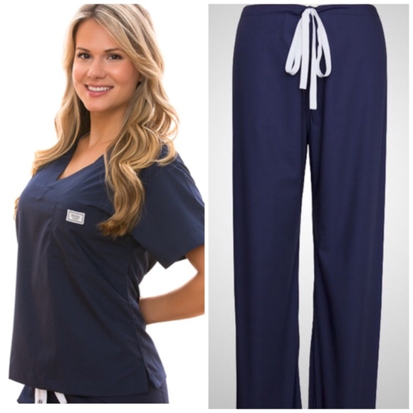 Blue Sky Scrubs! Navy set