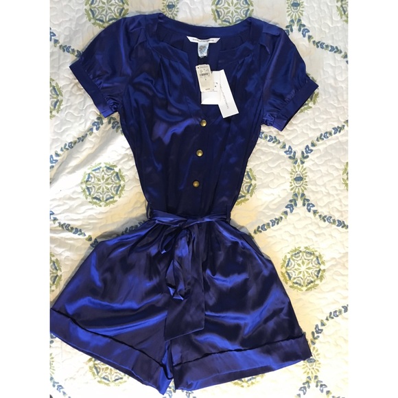 Diane Von Furstenberg "Heartie" Romper