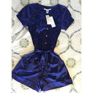 Diane Von Furstenberg "Heartie" Romper