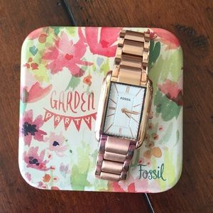 Fossil Watch in Rose Gold