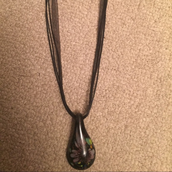 Glass necklace