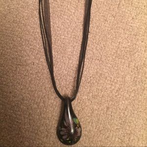Glass necklace