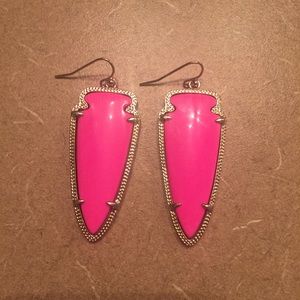 Neon Pink Skylar Kendra Scott earrings