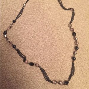 Long beaded necklace
