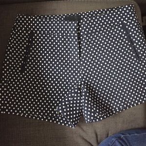 Cynthia Rowley polka dot short