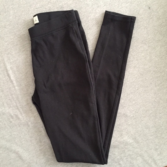 A&F High Rise Black Leggings