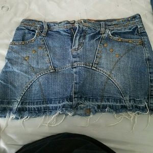 Jean skirt