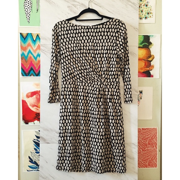 Ann Taylor LOFT Jersey gathered dress