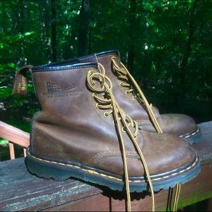 Brown Leather Dr. Martens