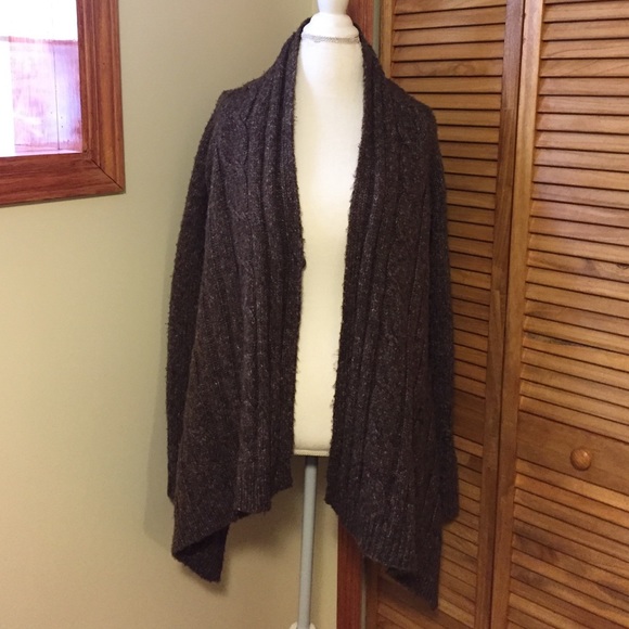 BCBG Max Azria brown chunky wrap