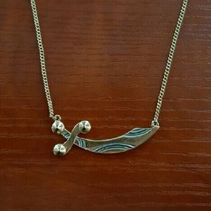 Disney Pirates of the Caribbean Sword Necklace