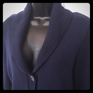 Navy Cardigan