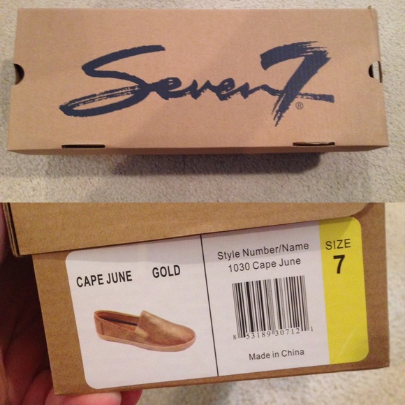 Seven7 Cape June Gold Espadrilles - Picture 3 of 3