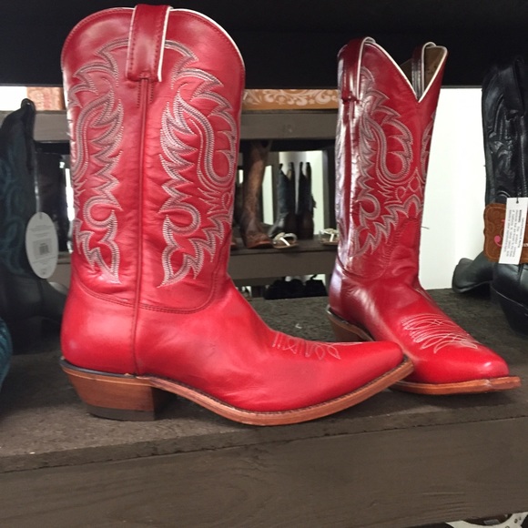 Nocona Shoes - Red boots