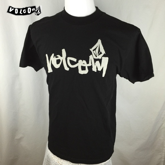 Volcom Other - Volcom Script Black Short Sleeve Tee Shirt