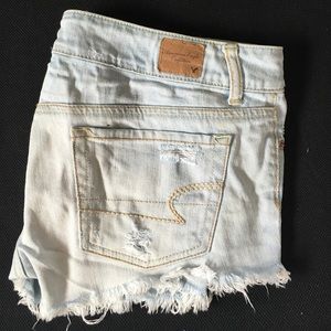 American eagle jean shorts