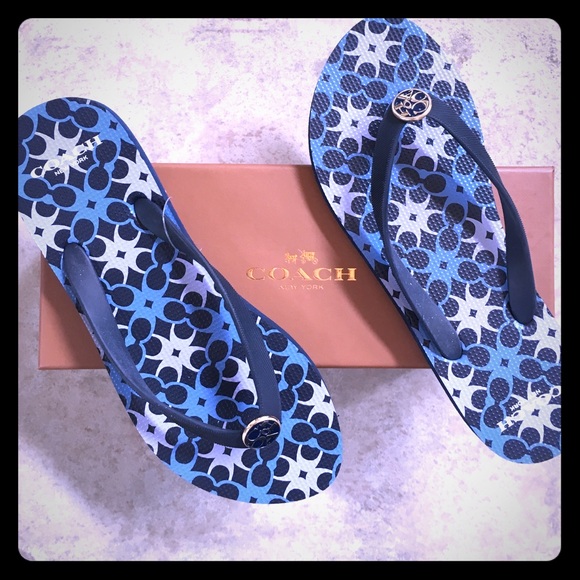 Coach Shoes - ✨COACH flip flops✨