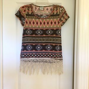 Buckle Short Sleeve Shirt