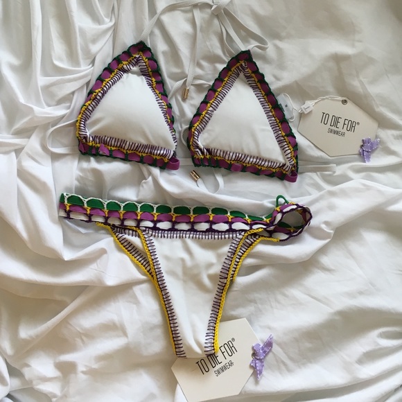 Crocheted swimwear SET BNWT