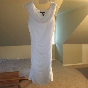 Beautiful white BCBG Maxazria dress
