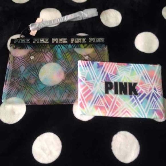 🚫SOLD🚫VS Pink Bikini Bag - Picture 1 of 4