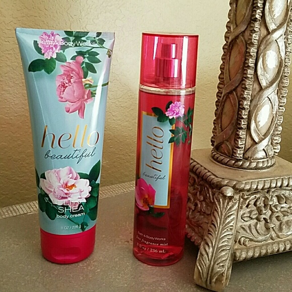 SALE Bath and body Works Hello Beautiful