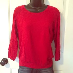 Sexy Red keyhole sweater