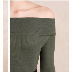 Anthropologie Tops - Anthropologie Lisette off the shoulder Tee Anthropologie Tops - Anthropologie Lisette off the shoulder Tee