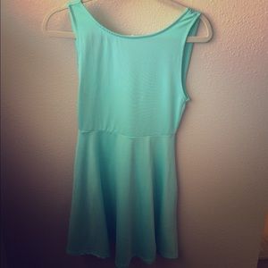 Turquoise dress