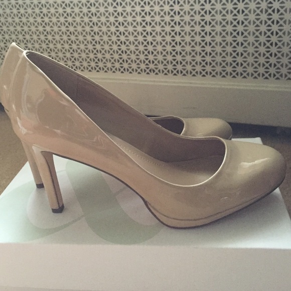 Style & Co. Shoes - Nude patent leather pumps