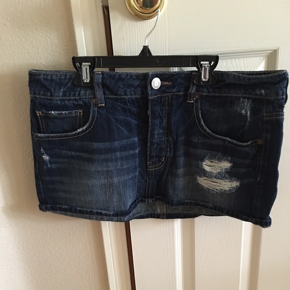 American Eagle jean skirt