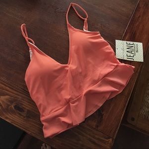 Kortni Jean midi swim top