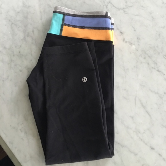 Lululemon wunder under crop pant