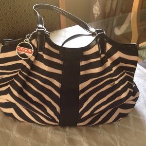 Coach purse animal print