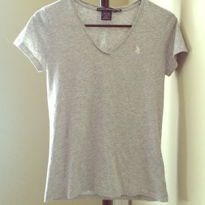 RL sport grey v-neck