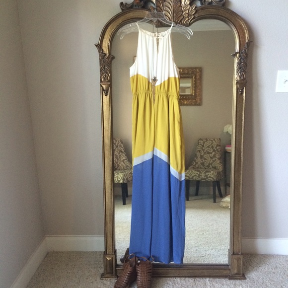 Colorful maxi dress